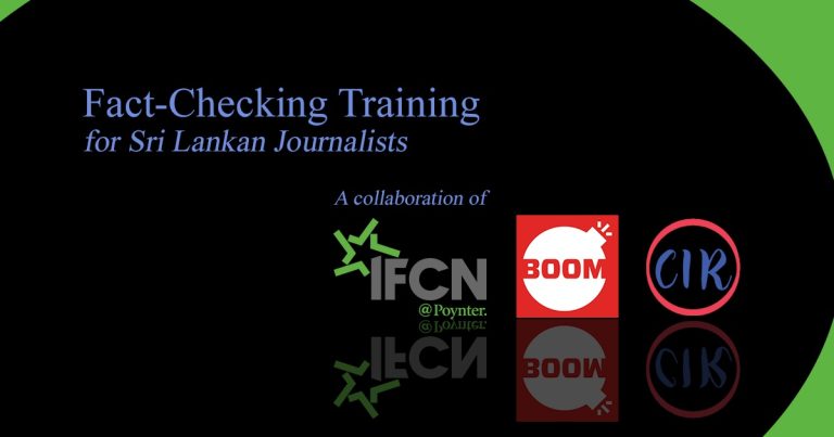 IFCN, BOOM Live and CIR to train local fact-checkers from June 10