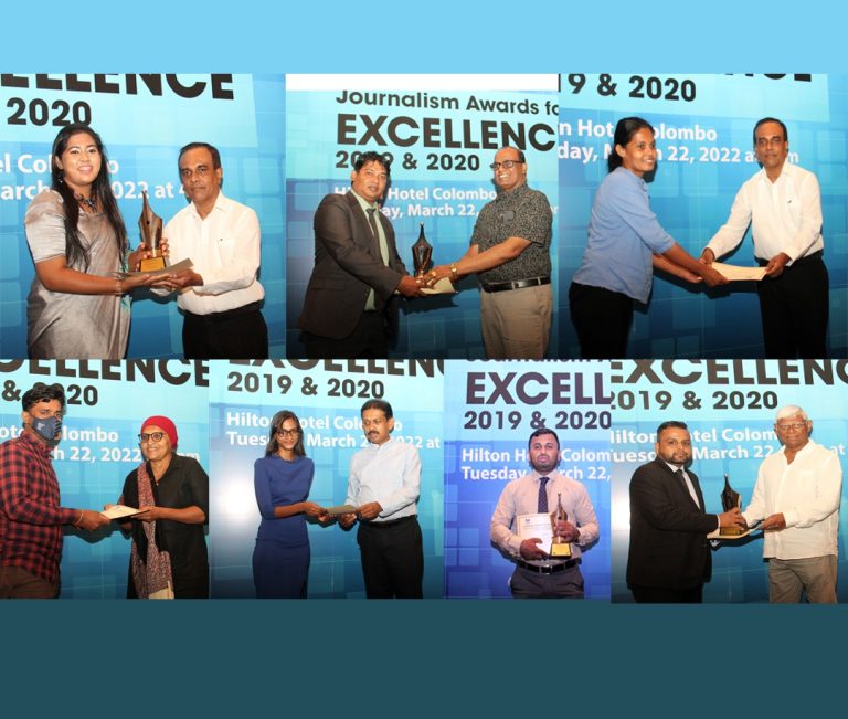 Congratulations to all the winners at the Journalism Awards for Excellence 2019 and 2020