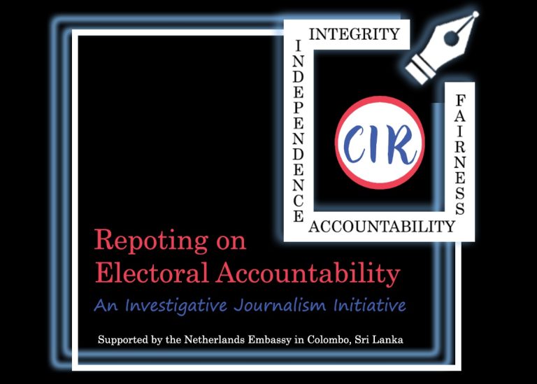 CIR launches New Reporting Initiative on Electoral Accountability