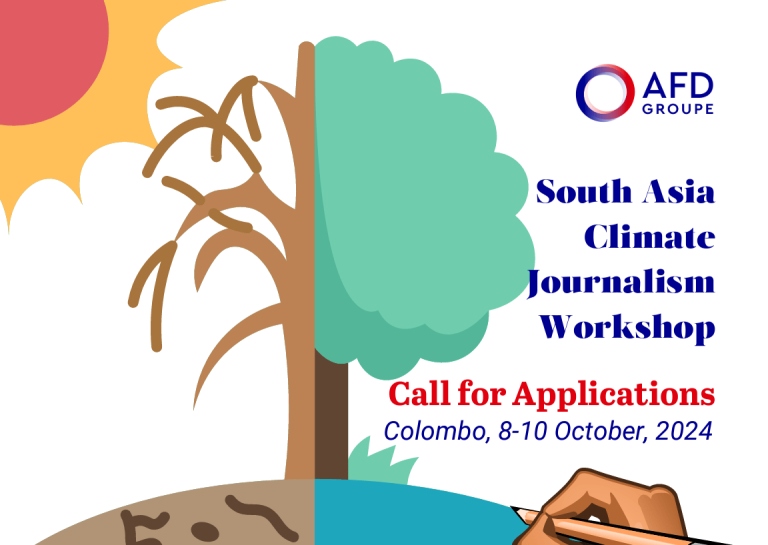 South Asia Climate Journalism Workshop – Call for Applications