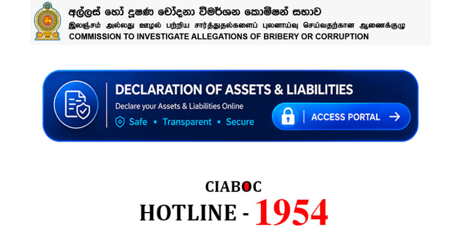 Sri Lanka’s anti-corruption bill faces backlash over transparency, public scrutiny Sri Lanka’s anti-corruption bill faces backlash over transparency, public scrutiny