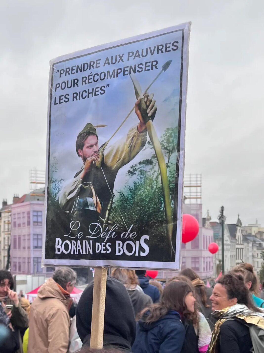 Belgian students take to the streets